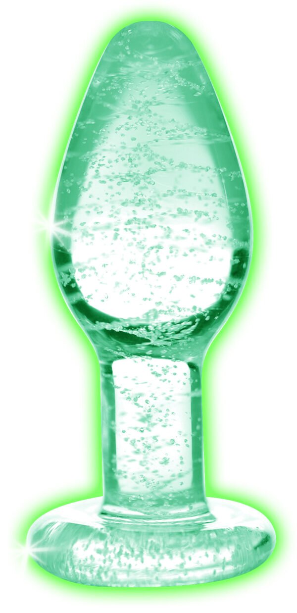 Glow-in-the-dark Glass Anal Plug - Image 5