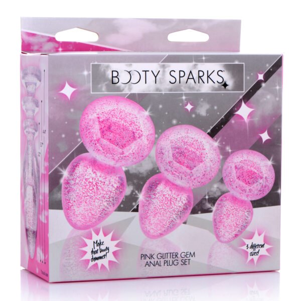 Glitter Gem Anal Plug Set - Image 5