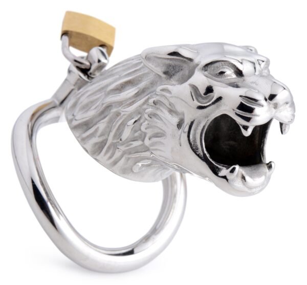 Tiger King Locking Chastity Cage - Image 6