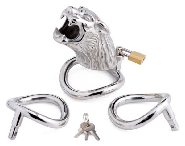 Tiger King Locking Chastity Cage - Image 3