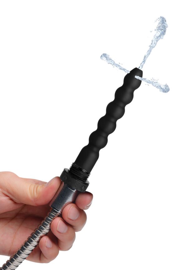 Discreet Silicone Shower Enema Set - Image 4