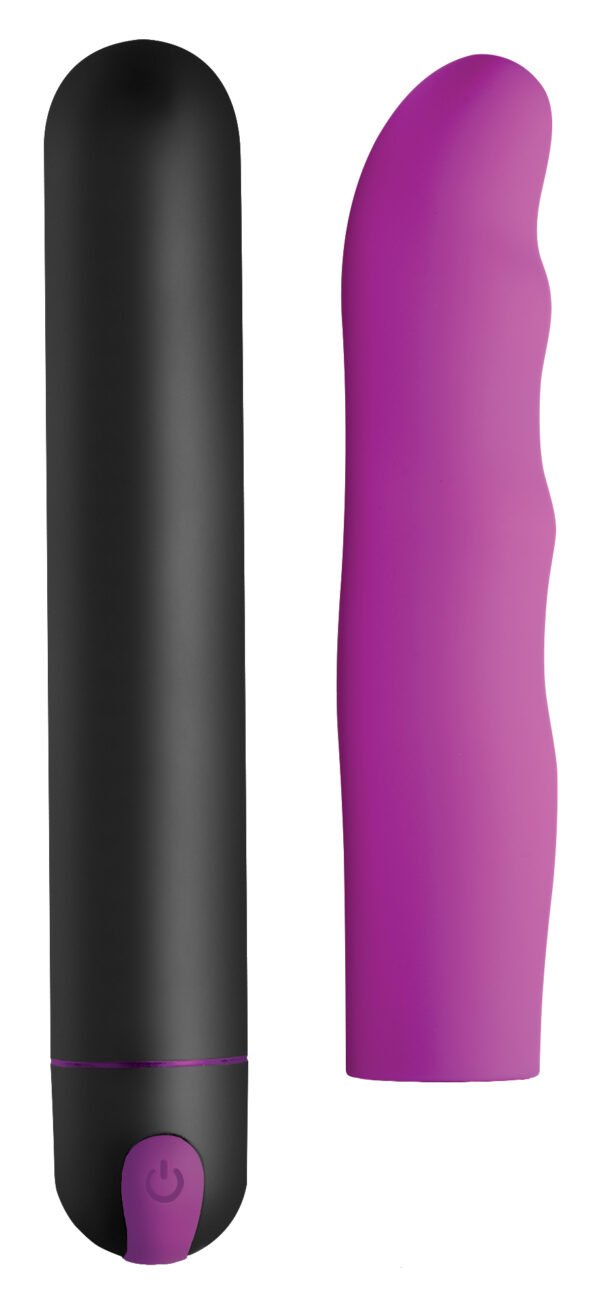 Xl Silicone Bullet And Wavy Sleeve - Image 3