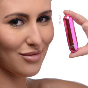 10x Rechargeable Vibrating Metallic Bullet