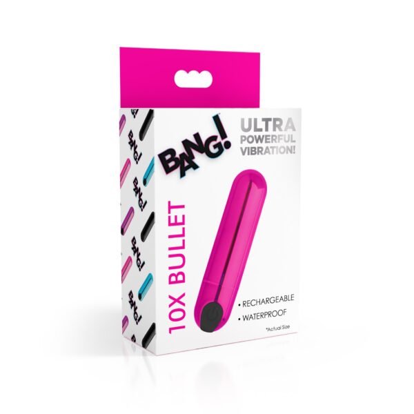 10x Rechargeable Vibrating Metallic Bullet - Image 8