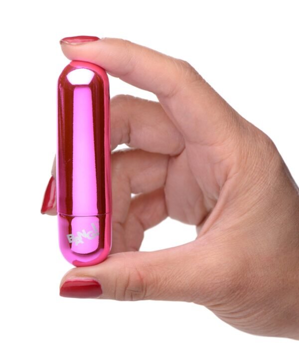 10x Rechargeable Vibrating Metallic Bullet - Image 3