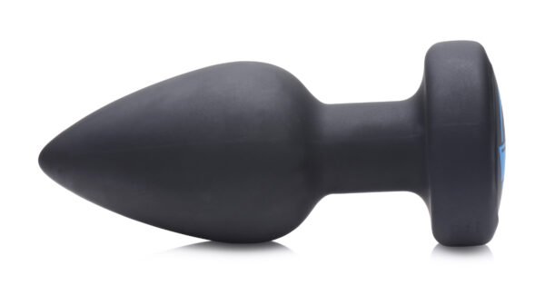 E-stim Pro Silicone Vibrating Anal Plug With Remote Control - Image 6