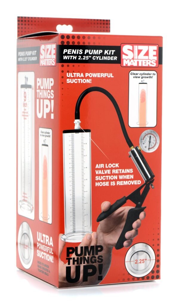 Penis Pump Kit With 2.25 Inch Cylinder - Image 9