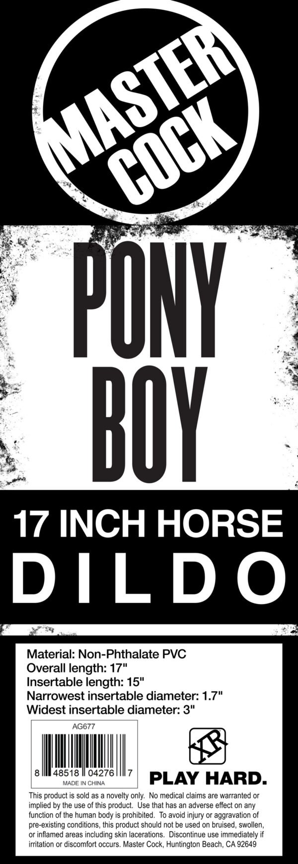Pony Boy 17 Inch Horse Dildo - Image 4