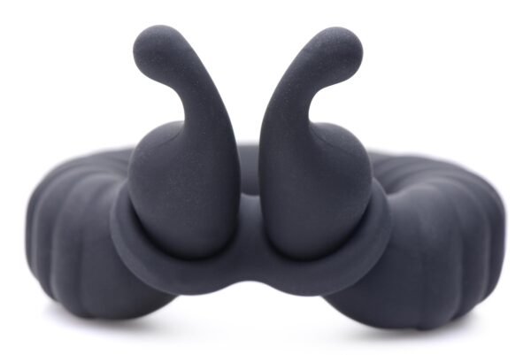 10x Cobra Dual Stimulation Silicone Cock Ring - Image 4