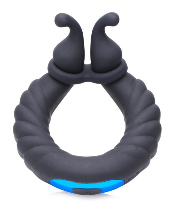 10x Cobra Dual Stimulation Silicone Cock Ring - Image 2