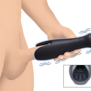 10x Vibrating Silicone Stroker