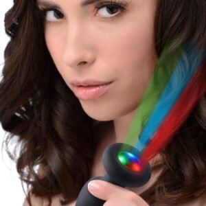 Light Up Silicone Anal Plug