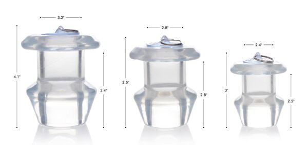 Ass Bung Clear Hollow Anal Dilator With Plug - Image 10