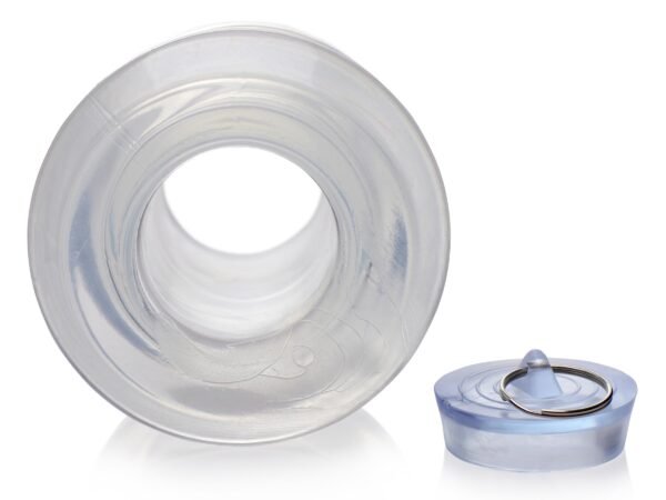 Ass Bung Clear Hollow Anal Dilator With Plug - Image 9