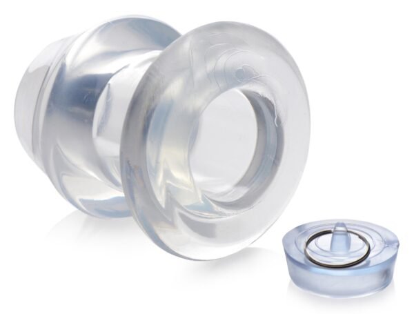 Ass Bung Clear Hollow Anal Dilator With Plug - Image 8