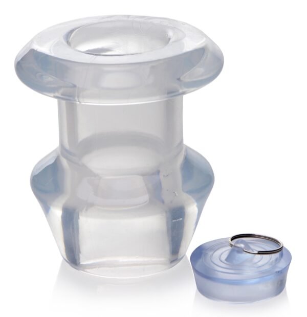Ass Bung Clear Hollow Anal Dilator With Plug - Image 6