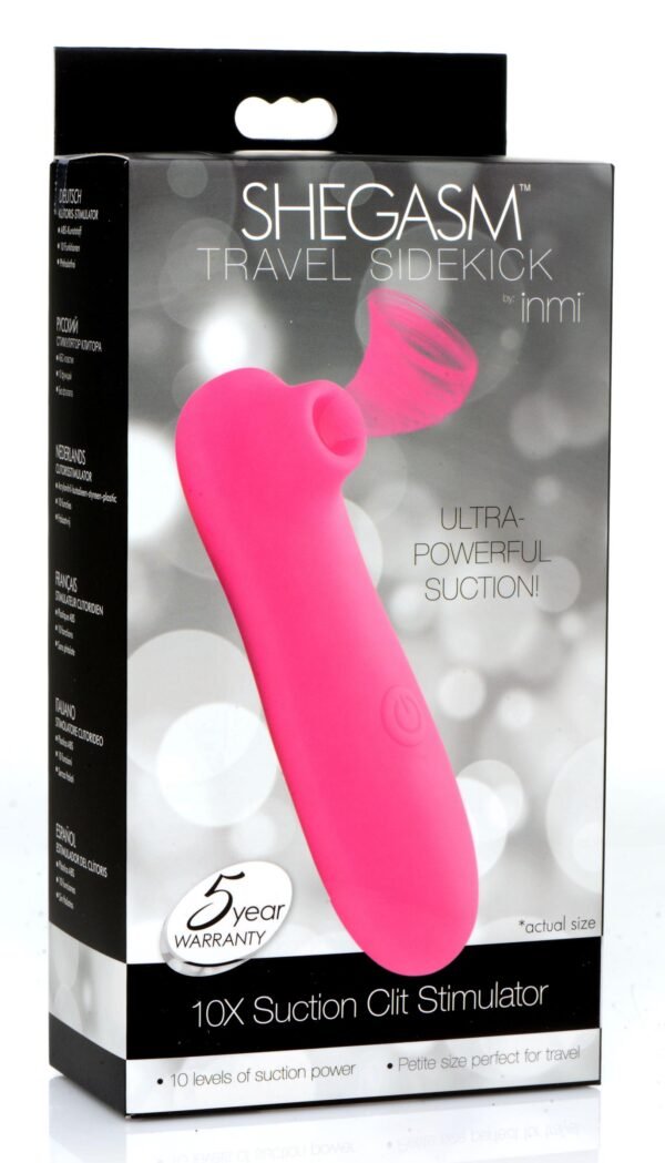 Travel Sidekick 10x Suction Clit Stimulator - Image 4