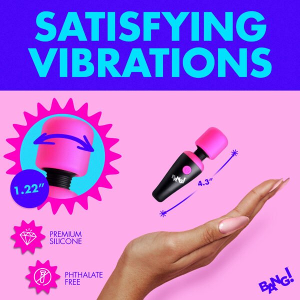 10x Ultra Powerful Silicone Mini Wand - Image 3
