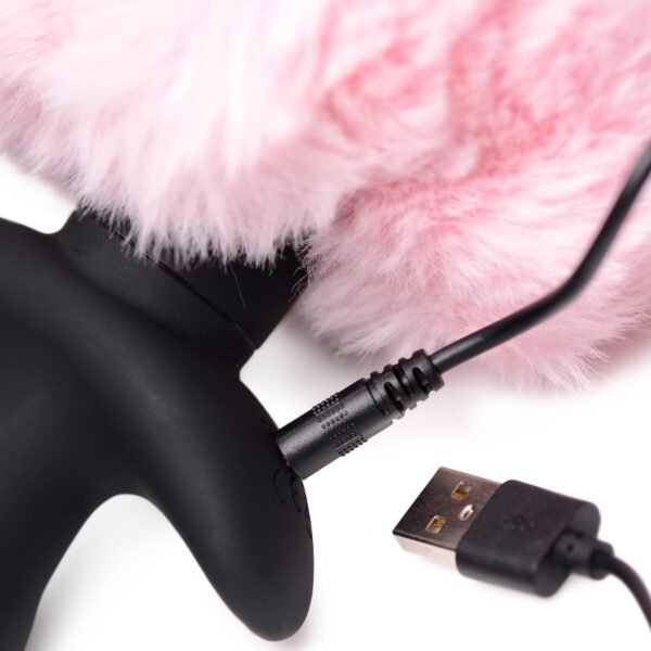 Remote Control Wagging Bunny Tail Anal Plug - Image 5