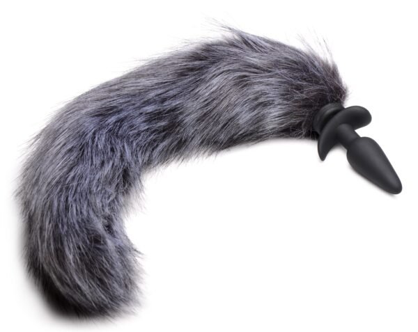 Vibrating Silicone Anal Plug With 3 Interchangeable Tails - Image 14
