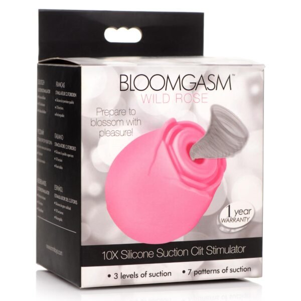 Bloomgasm Wild Rose 10x Suction Clit Stimulator - - Image 7