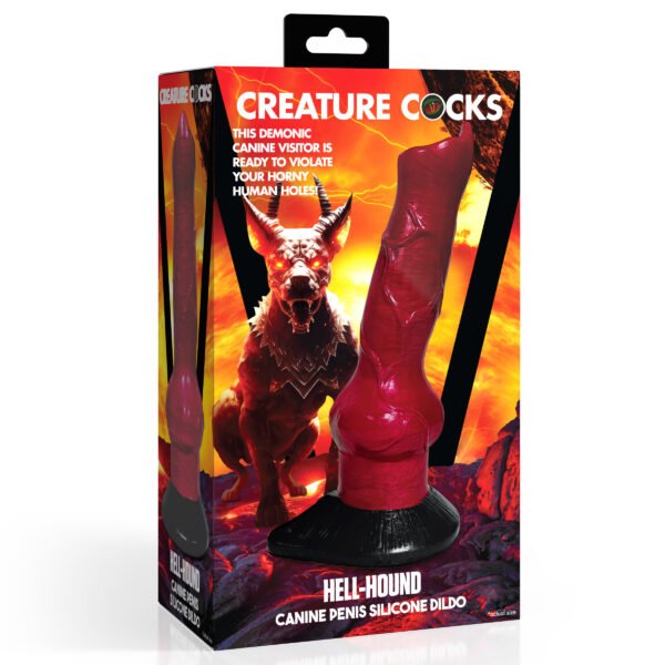 Hell-hound Canine Penis Silicone Dildo - Image 4