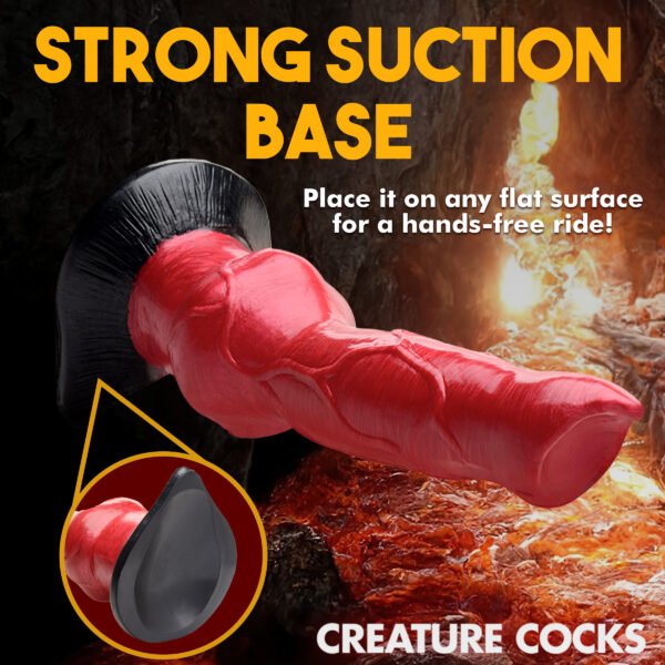 Hell-hound Canine Penis Silicone Dildo - Image 11