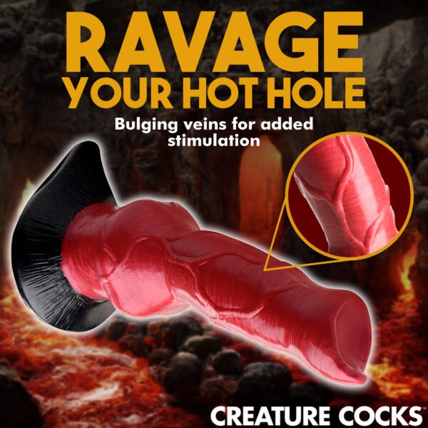 Hell-hound Canine Penis Silicone Dildo - Image 9