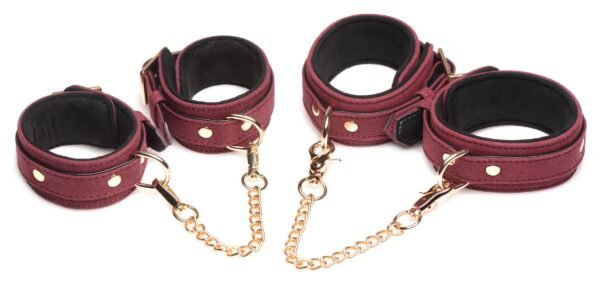6 Piece Velvet Bondage Set - Image 11