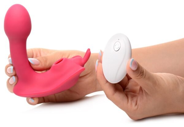 Butterfly Tease 10x Clitoral Suction Silicone Stimulator - Image 3