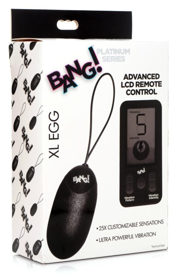 25x Vibrating Silicone Xl Egg With Remote Control - Image 4
