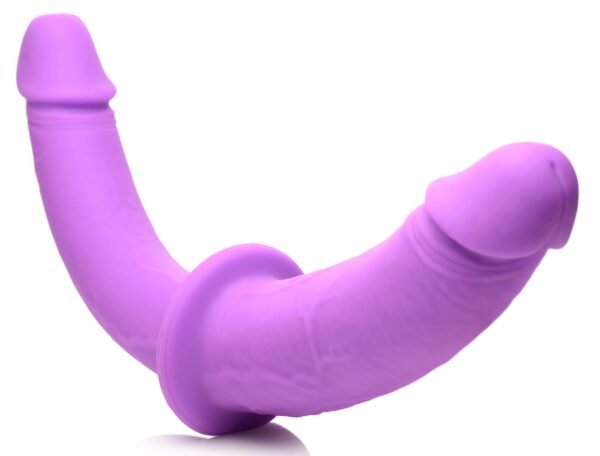 Silicone Double Dildo With Harness - Image 7
