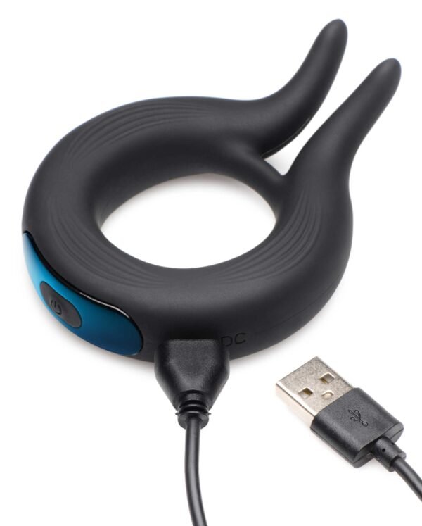 10x Dual Stim Silicone Cock Ring - Image 5