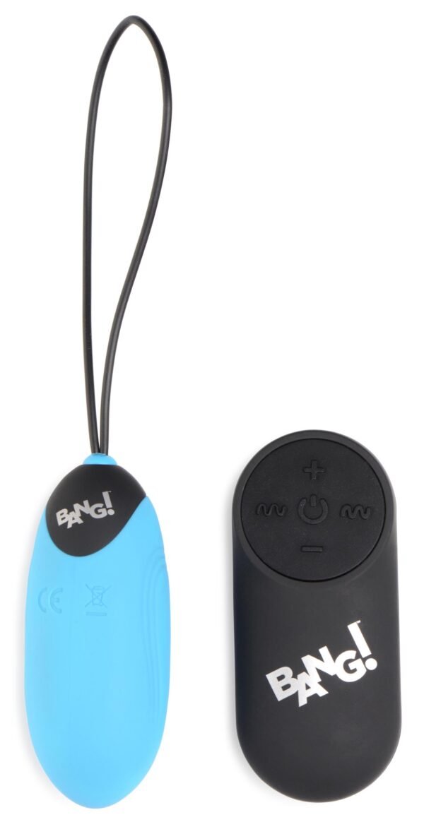 28x Grooved Silicone Vibrating Egg With Remote Control - Image 2
