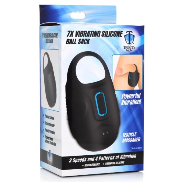 7x Vibrating Silicone Ball Sack - Image 11
