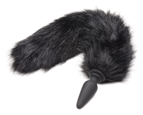 Small Anal Plug With Interchangeable Fox Tail - Image 4