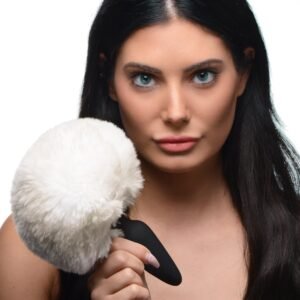 Large Anal Plug With Interchangeable Bunny Tail