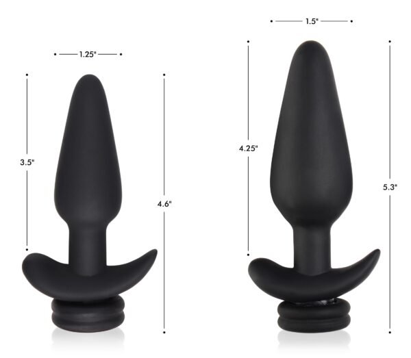 Large Vibrating Anal Plug With Interchangeable Fox Tail - Image 5