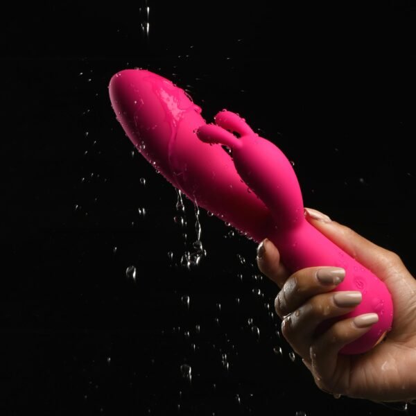 10x Rabbit Silicone Vibrator - Image 3