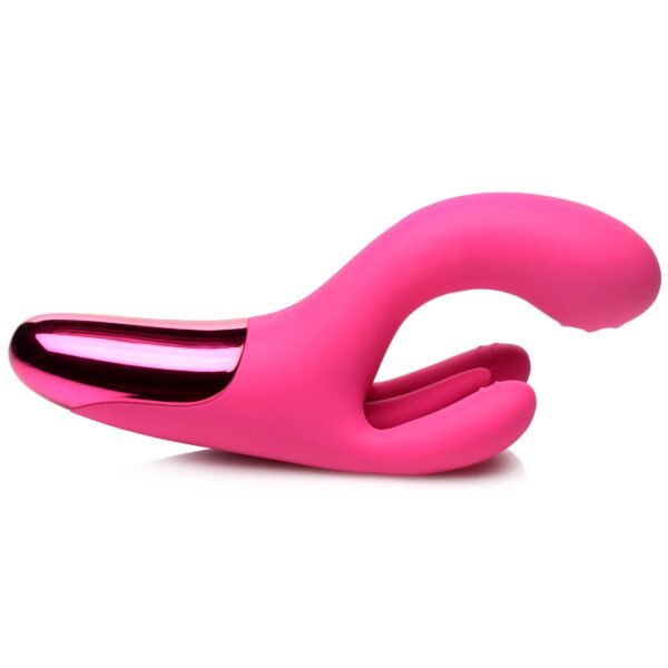 10x Triple Rabbit Silicone Vibrator - Image 6