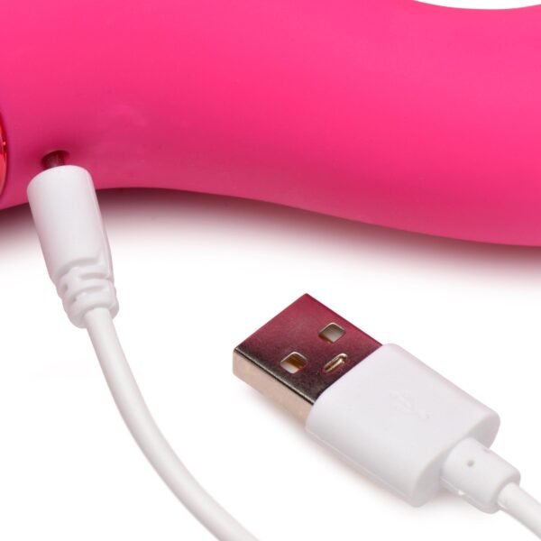 10x Triple Rabbit Silicone Vibrator - Image 8