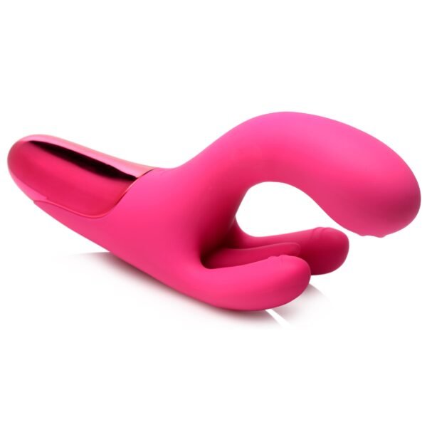 10x Triple Rabbit Silicone Vibrator - Image 7