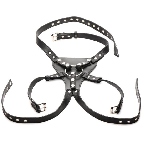 Daddy An Li Leather Strap-on Harness - Image 5