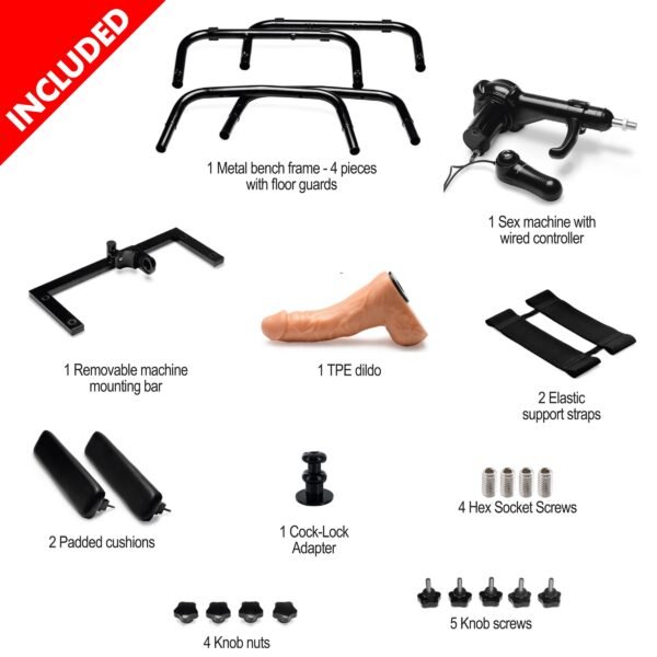 Deluxe Bangin Bench With Sex Machine - Image 2