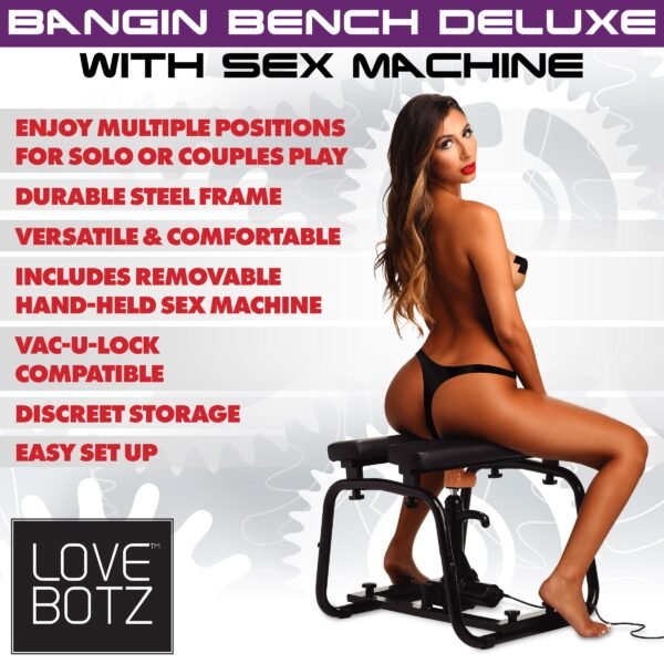Deluxe Bangin Bench With Sex Machine - Image 3