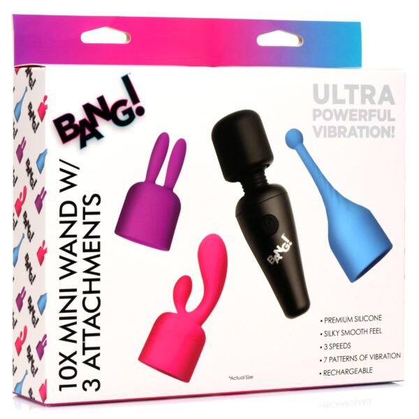 10x Mini Wand With 3 Attachments - Image 7