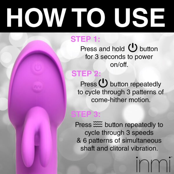 12x Come-hither Rocker Silicone Vibrator - Image 8