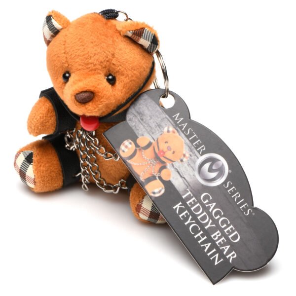 Gagged Teddy Bear Keychain - Image 5