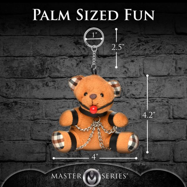 Gagged Teddy Bear Keychain - Image 9