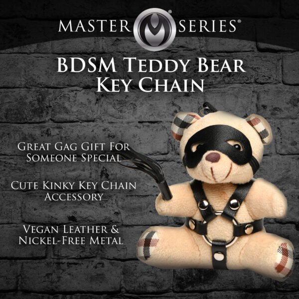 Bdsm Teddy Bear Keychain - Image 6